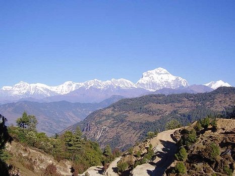 Dhaulagiri Range - Nepal Annapurna, Dhaulagiri