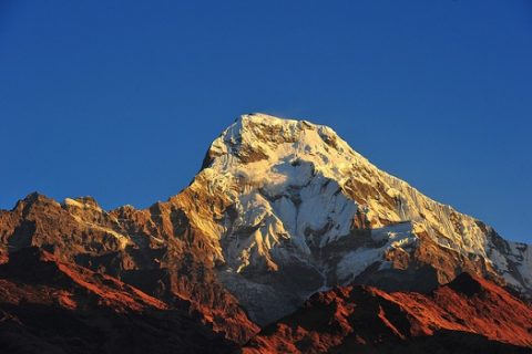 View Dhaulagiri Peak - Annapurna Nepal, Dhaulagiri