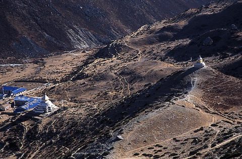 Dingboche Entrance To Chukhung Valley - Nepal Himalayas, Dingboche