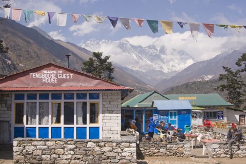 Tea House at Tengboche, Everest Base Camp Trek from Jiri