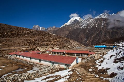 Khumbu Lodge Snow Patches