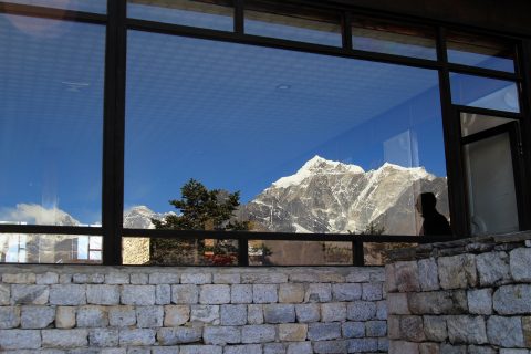 Everest view from Hotel, Everest View 7 Day Trek