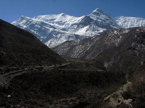 Annapurna III & Gangapurna - Central Nepal, Gangapurna Lake