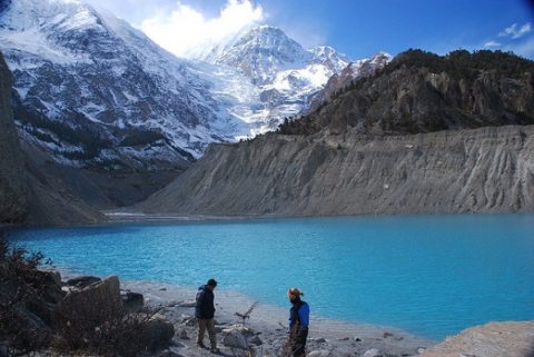Gangapurna Glacier & Lake - Annapurna - Central Nepal, Gangapurna Lake