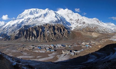 Manang Village - Annapurna III - Gangapurna - Central Nepal, Gangapurna Lake