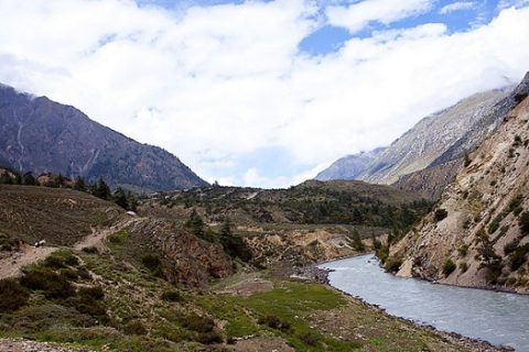Karnali River In Humla - Nepal, Ghaghara River