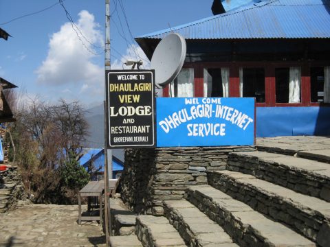 Dhaulagiri Internet, Ghorepani