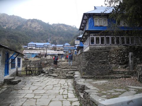 Lower Ghorepani, Ghorepani