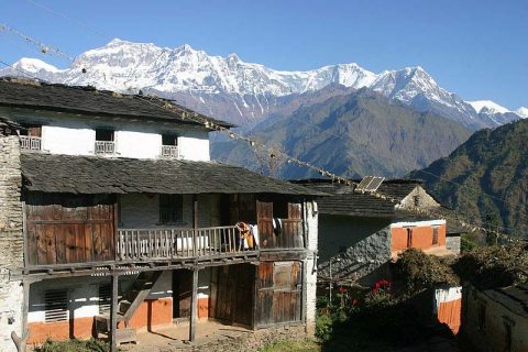Mountain Village, Ghorepani Poon Hill Trek 9 Days