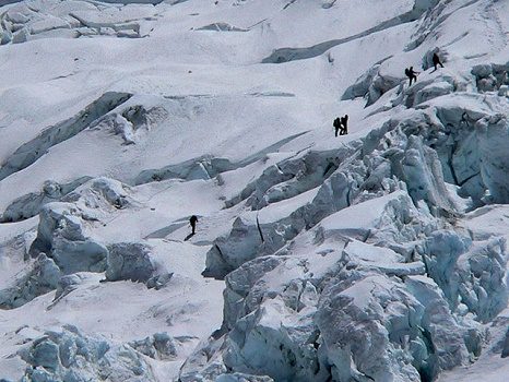 Climbing Khumbu Icefall - Sagarmatha Nepal, Gokyo