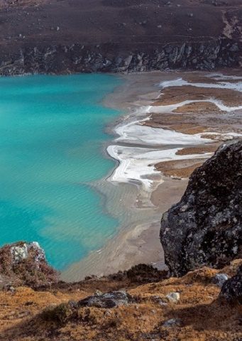 Dudh Pokhari Lake - Nepal Himalayas, Gokyo