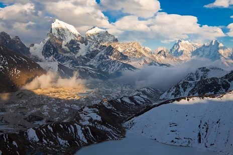 View Sunset From Gokyo Ri - Nepal Himalayas, Gokyo