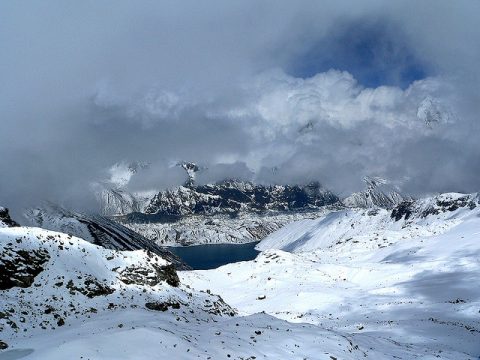 Gokyo Lake From Reanjo La Pass, Gokyo and Reanjo La pass Trek 14 Days