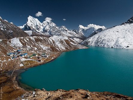 Gokyo Lake - Village & Mountains In Nepal, Gokyo Ri