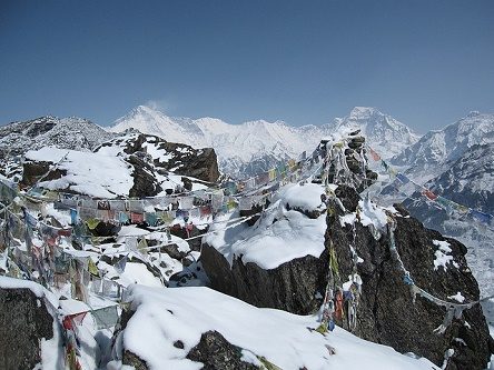 Gokyo Ri Prayer Flags, Gokyo Ri