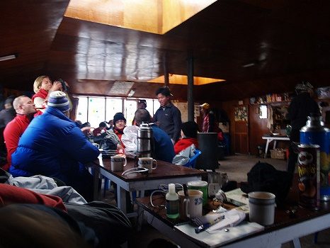 Inside Gorak Shep Lodge - Nepal Himalayas, Gorak Shep