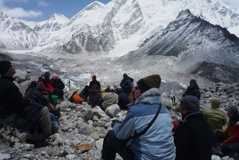 Lobuche To Gorak Shep - Nepal Himalayas, Gorak Shep