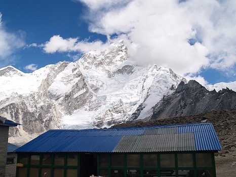 Nuptse From Gorak Shep - Nepal Himalayas, Gorak Shep