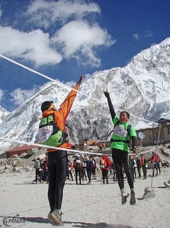 Volley Ball At Gorak Shep - Nepal, Gorak Shep