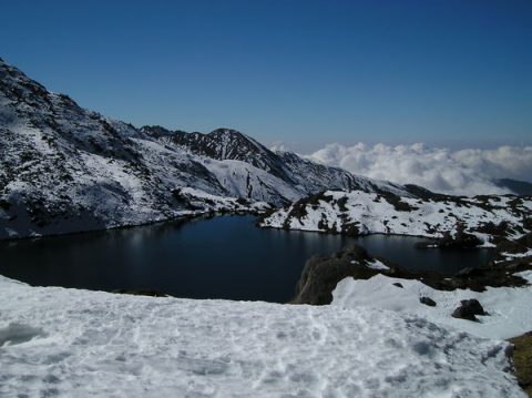 The  Frozen  Lake, Gosaikunda
