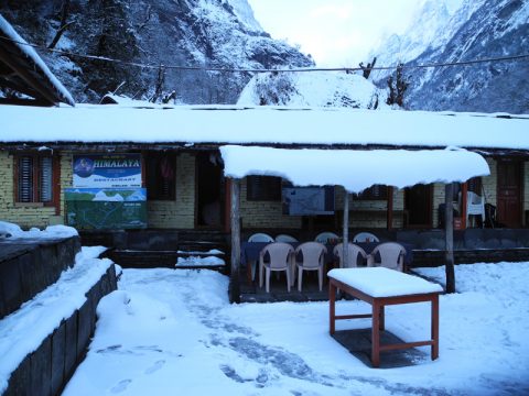 Himalaya Covered in Fresh Snow, Himalaya