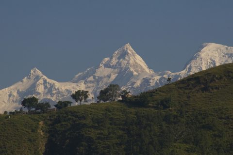 Himalchuli From South, Himalchuli