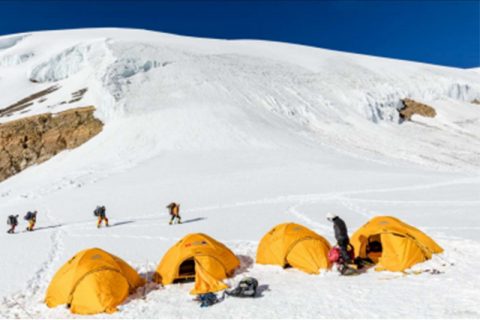Himlung Himal Camp Two, Himlung Himal Expedition