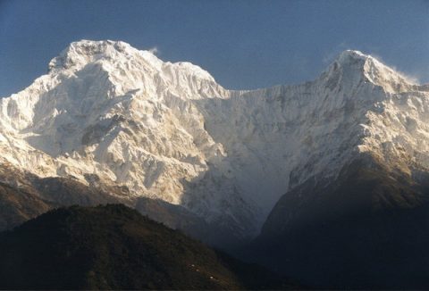 Annapurna South and Hiunchuli, Hiunchuli