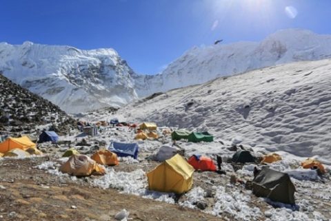 Chaurikharka - Island Peak Base Camp - Nepal, Imja Tse