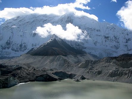 Island Peak Base Camp Through Dingbuche To Pangbuche - Nepal, Imja Tsho
