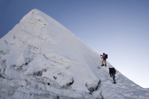 Reaching the summit, Island Peak & Everest 18 Days
