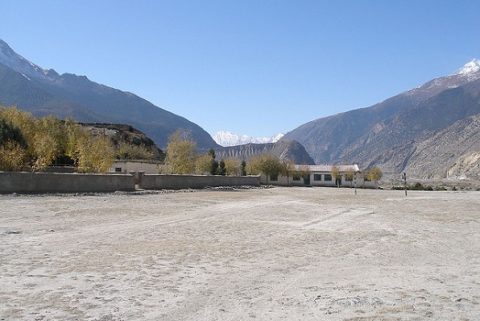Jomsom Landscape With Mountains - Annapurna Nepal, Jomsom