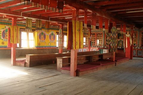 Shrine Interior Near Jomsom - Annapurna Nepal, Jomsom
