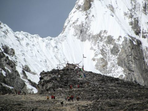 Approaching Summit of Kala Patthar, Kala Patthar