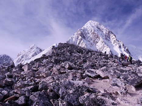 Pumori From Kala Patthar - Nepal, Kala Patthar