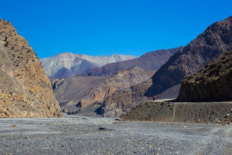 Kali Gandaki Gorge After Jomsom - Nepal Himalaya, Kali Gandaki Gorge