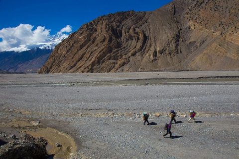 Kali Gandaki Gorge Landscape - Nepal Annapurna, Kali Gandaki Gorge