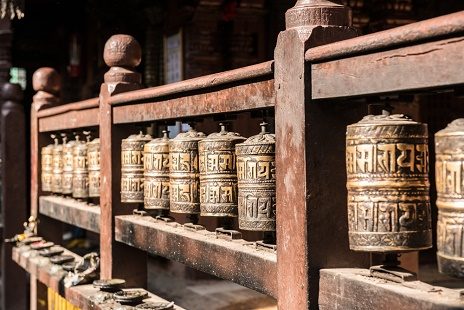 Buddhist Prayer Wheels @ Kathmandu - Nepal, Kathmandu