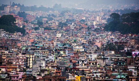 Kathmandu Overview From Nagarjuna, Kathmandu