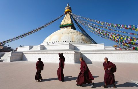 Nepal - Kathmandu - Boudhanath Stupa, Kathmandu