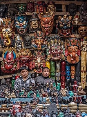 Thamel Shop - Kathmandu Nepal, Kathmandu