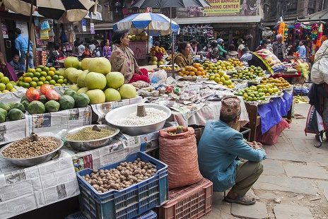 Vendors @ Kathmandu In Nepal, Kathmandu