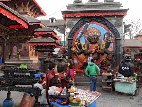 Kala Bhairava at Durbar Square, Kathmandu All Inclusive 4 Day Escape
