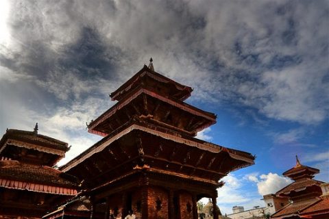Durbar Square Skyline @ Kathmandu, Kathmandu Durbar Square
