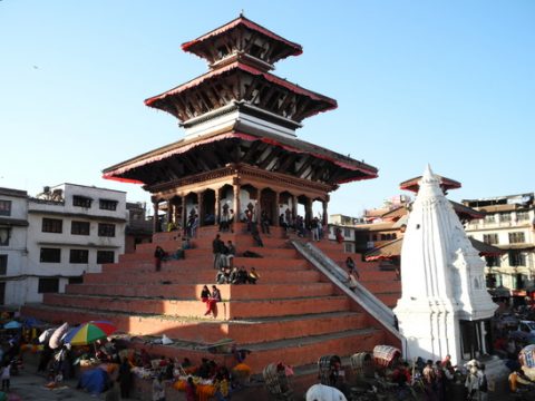 Durbar Square Sunset, Kathmandu Durbar Square