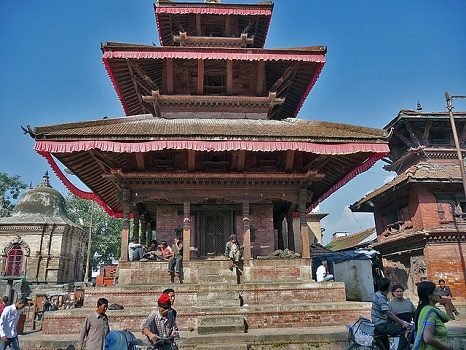 Temple @ Durbar Square In Kathmandu, Kathmandu Durbar Square