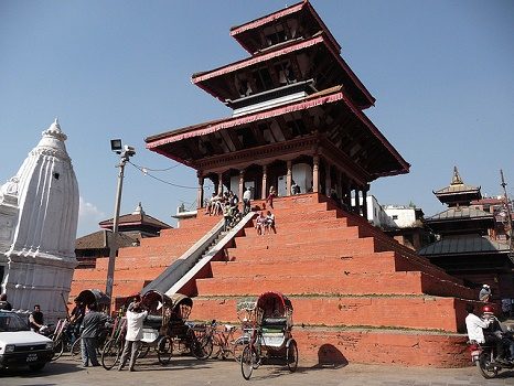 Temple In Kathmandu Durbar Square, Kathmandu Durbar Square