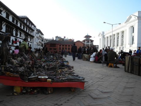 View of Durbar Square, Kathmandu Durbar Square