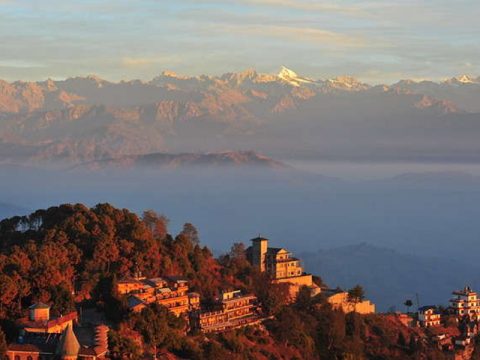 Sunrise in Nagarkot, Kathmandu, Pokhara and Nagarkot 7 Days