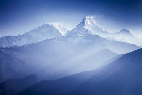 Annapurna Mountains - Nepal Himalayas, Khumbutse